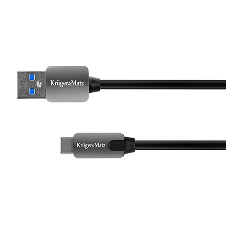 Cablu usb 3.0 tata - usb tata tip c 0.5m kruger matz                                                                                                                                                                                                      