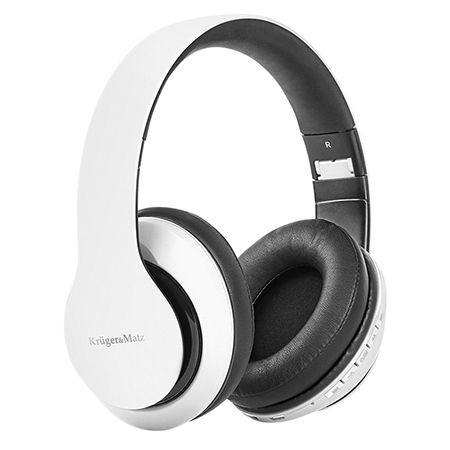 Casti audio bluetooth street 2 albe kruger matz                                                                                                                                                                                                           