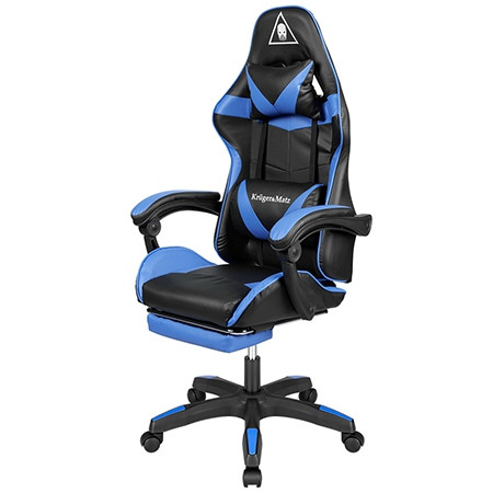 Scaun gaming gx-150 albastru kruger matz                                                                                                                                                                                                                  