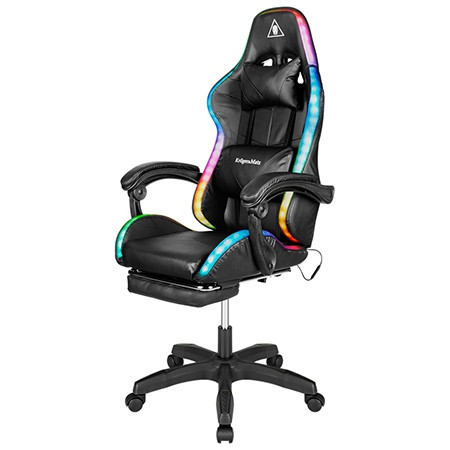 Scaun gaming gx-150 negru led kruger matz                                                                                                                                                                                                                 
