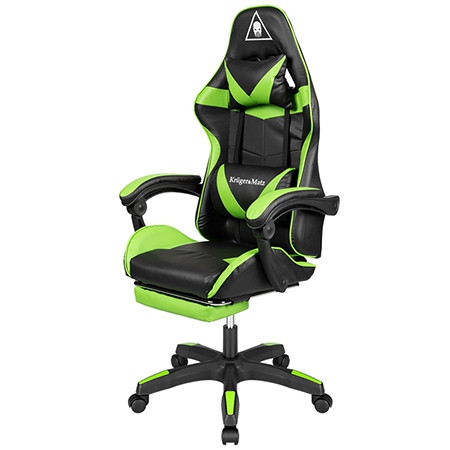 Scaun gaming gx-150 verde kruger matz                                                                                                                                                                                                                     