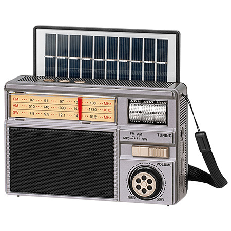 Radio portabil analog incarcare solara kruger matz                                                                                                                                                                                                        