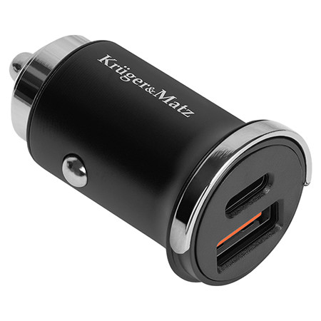 Incarcator auto usb / type c qc pd 30w kruger matz                                                                                                                                                                                                        