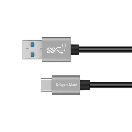 Cablu usb - tip c 10 gbps 15 w 0.5m kruger matz                                                                                                                                                                                                           