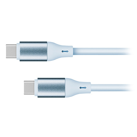 Cablu silicon type c-type c 100w 1m basic kruger matz                                                                                                                                                                                                     