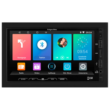 Player auto 2 din 4x45w android 13 kruger matz                                                                                                                                                                                                            