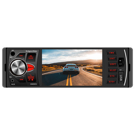 Player auto 1 din 4x25w kruger matz                                                                                                                                                                                                                       