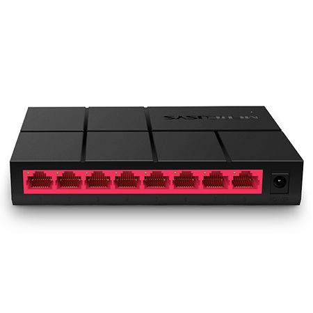 Switch 8 porturi 10/100/1000mbps ms108g mercusys                                                                                                                                                                                                          