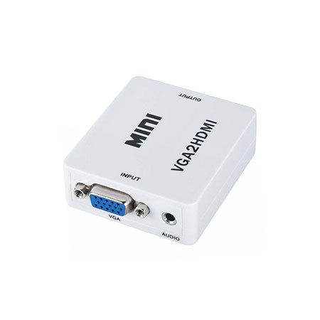 Adaptor vga   audio in - hdmi out                                                                                                                                                                                                                         