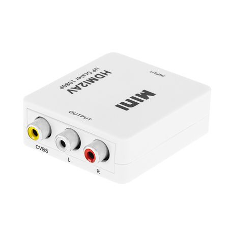 Convertor hdmi mama - rca cvbs + audio                                                                                                                                                                                                                    