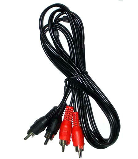 Cablu 2xrca tata-2xrca tata 1.2m                                                                                                                                                                                                                          