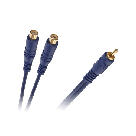 Cablu y rca tata - 2xrca mama 0.2m                                                                                                                                                                                                                        