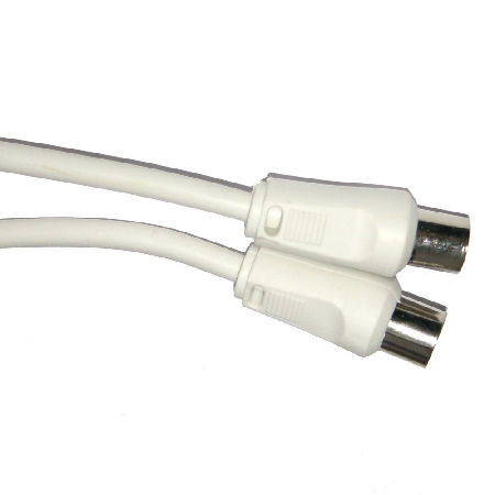 Cablu rf video alb 3.0m                                                                                                                                                                                                                                   