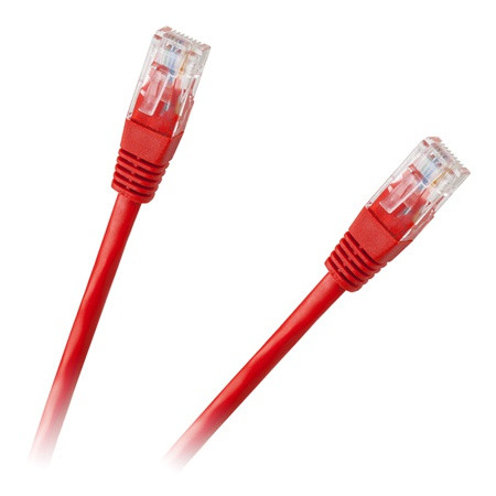 Patchcord utp cat 6e cca rosu 1m                                                                                                                                                                                                                          