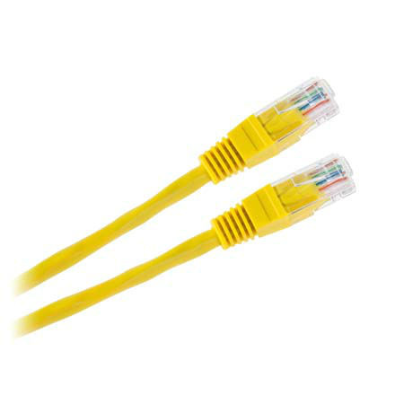 Patchcord utp cca galben 1m                                                                                                                                                                                                                               