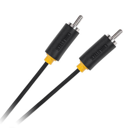 Cablu rca tata - rca tata cabletech standard 1m                                                                                                                                                                                                           