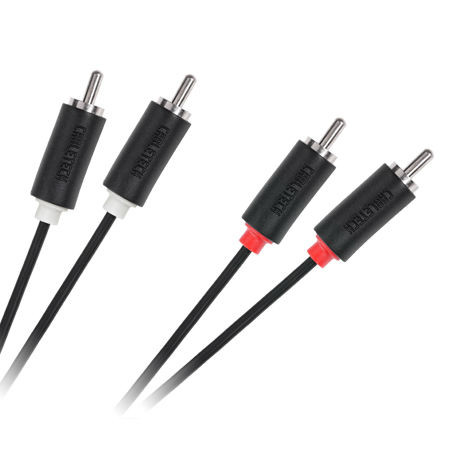 Cablu 2rca tata - 2rca tata cabletech standard 1.8m                                                                                                                                                                                                       