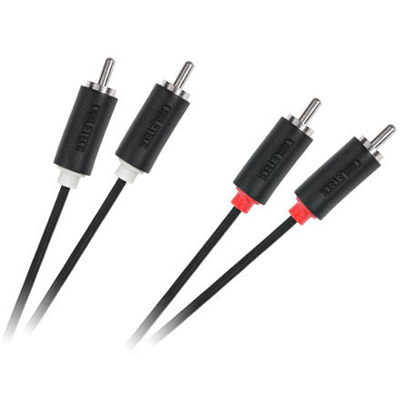 Cablu 2rca tata - 2rca tata cabletech standard 5m                                                                                                                                                                                                         