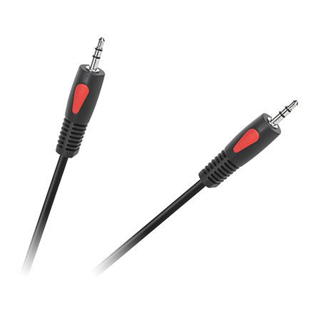 Cablu jack 3.5 tata - tata eco-line 1.0m                                                                                                                                                                                                                  