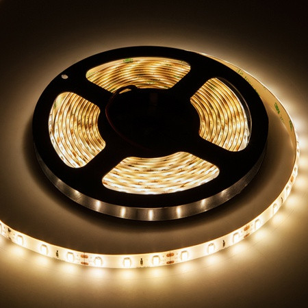 Banda led 300x5630 protectie apa alb cald 5m                                                                                                                                                                                                              