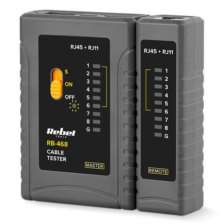 Tester cablu rj11 rj12 rj45 rebel                                                                                                                                                                                                                         