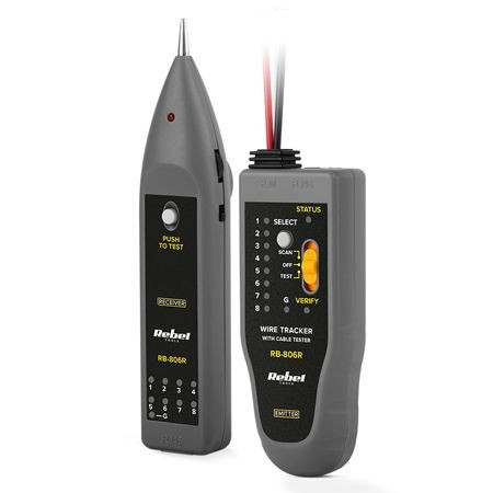 Tester cablu cable tracker rb-806r rebel                                                                                                                                                                                                                  