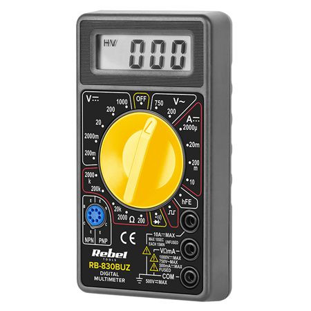 Multimetru universal rb-830buz rebel                                                                                                                                                                                                                      