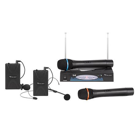 Set doua microfoane vhf azusa                                                                                                                                                                                                                             