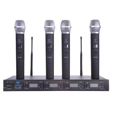 Statie 4 microfoane mana uhf pll400                                                                                                                                                                                                                       