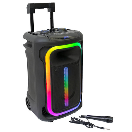 Boxa portabila cu efecte led 12