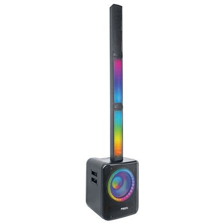Boxa activa iluminat led tip coloana 350w rms                                                                                                                                                                                                             