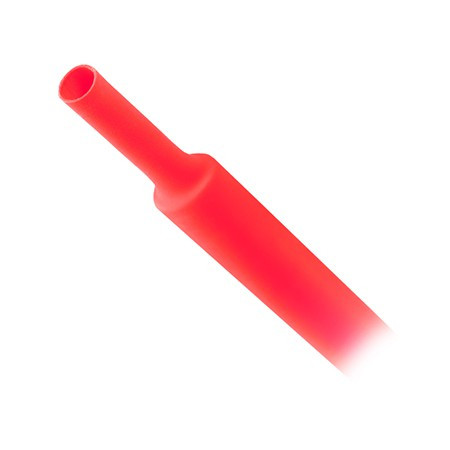 Tub termocontractabil 9.5mm 1m rosu set 10 b                                                                                                                                                                                                              