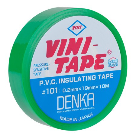 Banda izolatoare 0.15x19x10 yds verde vini                                                                                                                                                                                                                