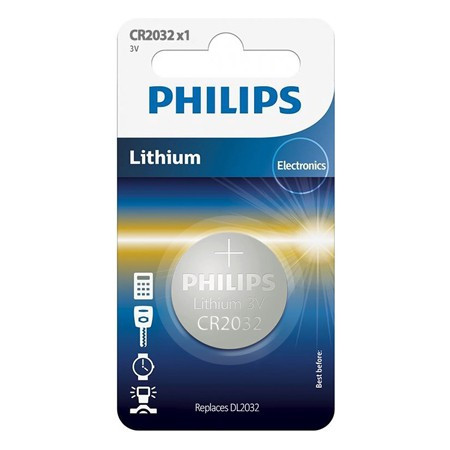 Baterie lithium cr2032 blister 1 buc philips                                                                                                                                                                                                              