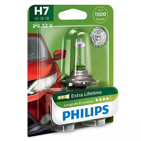 Bec h7 longlife ecovision philips                                                                                                                                                                                                                         