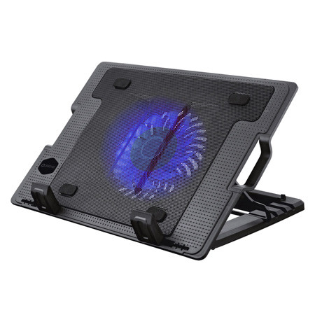 Cooling pad laptop 1 fan 2 usb platinet                                                                                                                                                                                                                   