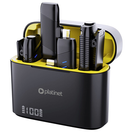 Microfon lavaliera 2 in 1                                                                                                                                                                                                                                 