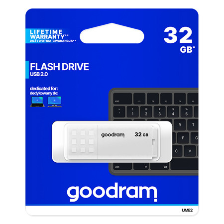 Flash drive 32gb usb 2.0 ume2 goodram                                                                                                                                                                                                                     