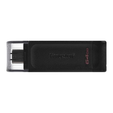 Flash drive 64gb dt70 usb 3.2 tip c kingston                                                                                                                                                                                                              