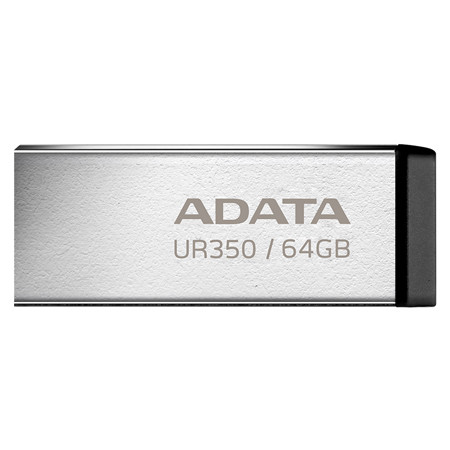 Flash drive metalic 64gb usb 3.2 ur350 adata                                                                                                                                                                                                              
