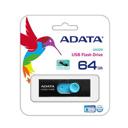 Flash drive usb 2.0 64gb uv220 adata                                                                                                                                                                                                                      
