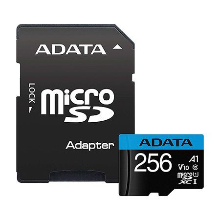 Micro sd card 256gb class 10 adata                                                                                                                                                                                                                        