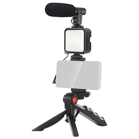 Set vlogging 4in1 platinet                                                                                                                                                                                                                                