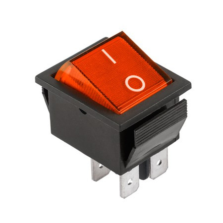 Intrerupator irs-201-1a rosu                                                                                                                                                                                                                              