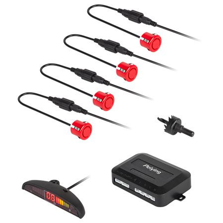 Sistem parcare display led 4 senzori rosii                                                                                                                                                                                                                