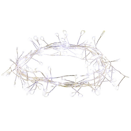 Sir iluminat festiv 100 mini led alb rece ret                                                                                                                                                                                                             