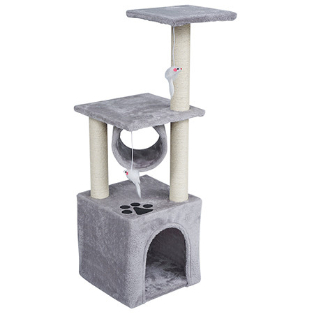 Ansamblu de joaca pisici 30x30x92 cm rebel animals                                                                                                                                                                                                        