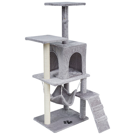 Ansamblu de joaca pisici 50x40x125 cm rebel animals                                                                                                                                                                                                       