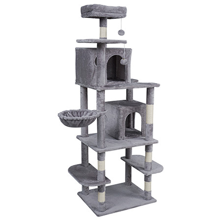 Ansamblu de joaca pisici 60x49x173 cm rebel animals                                                                                                                                                                                                       