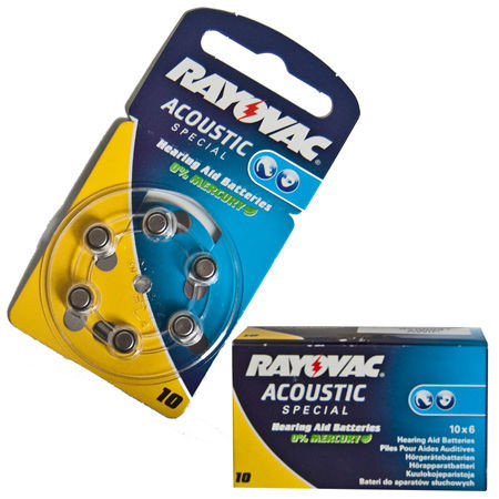 Baterie auditiva rayovac 10 blister 6 buc                                                                                                                                                                                                                 